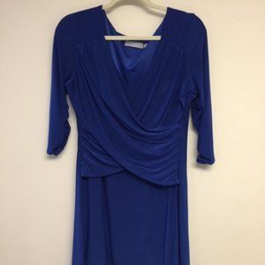 Blue Slimming Dress